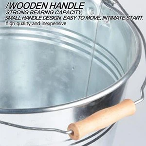 decorative metal bucket